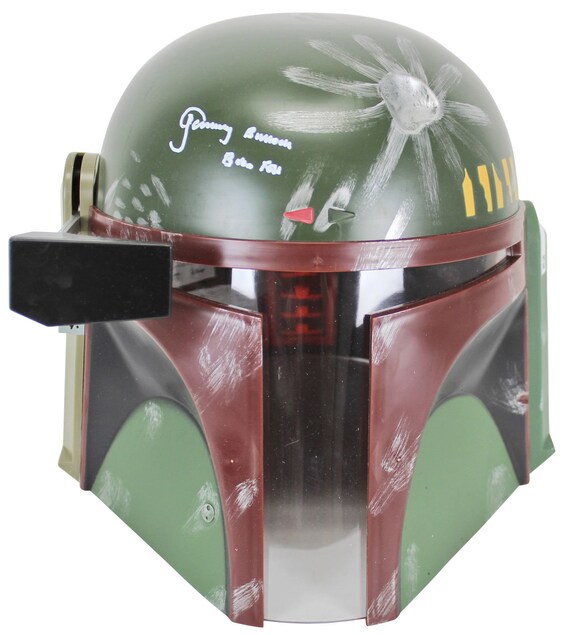 Jeremy Bulloch Star Wars Signiert Signiert Boba Fett Helm Jsa Etsy