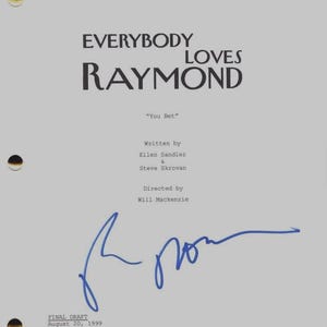 Ray Romano Autographed Signed Everybody Loves Raymond TV Script JSA COA