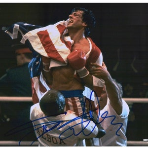 Sylvester stallone signed - Etsy 日本