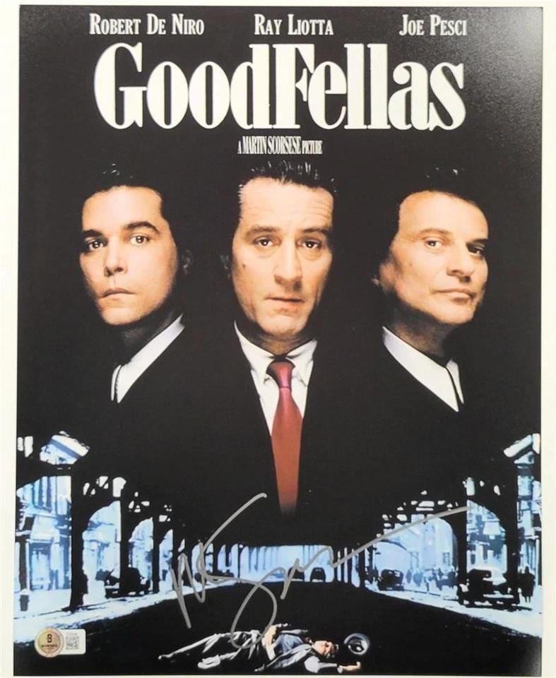 Martin Scorsese Autographed Signed Goodfellas 11x14 Photo BECKETT