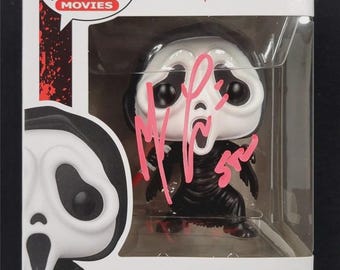 Matthew Lillard Autographed Signed Scream Ghost Face Funko Pop BECKETT