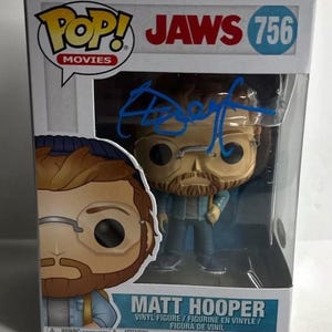 Richard Dreyfuss Autographed Signed Jaws Matt Hooper Funko Pop Figure Beckett COA
