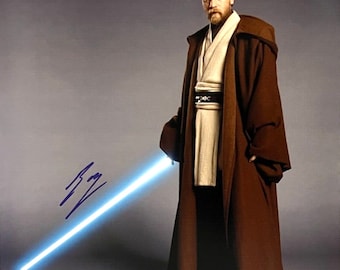 Ewan McGregor Autographed Signed Star Wars Obi-Wan Kenobi 11x14 Photo BECKETT