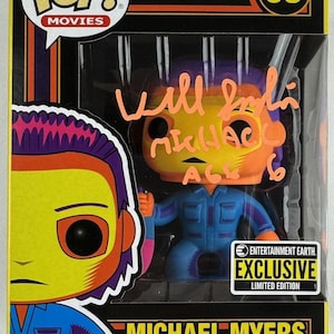 Will Sandin Autographed Signed Michael Myers Halloween Funko Pop Figure JSA COA