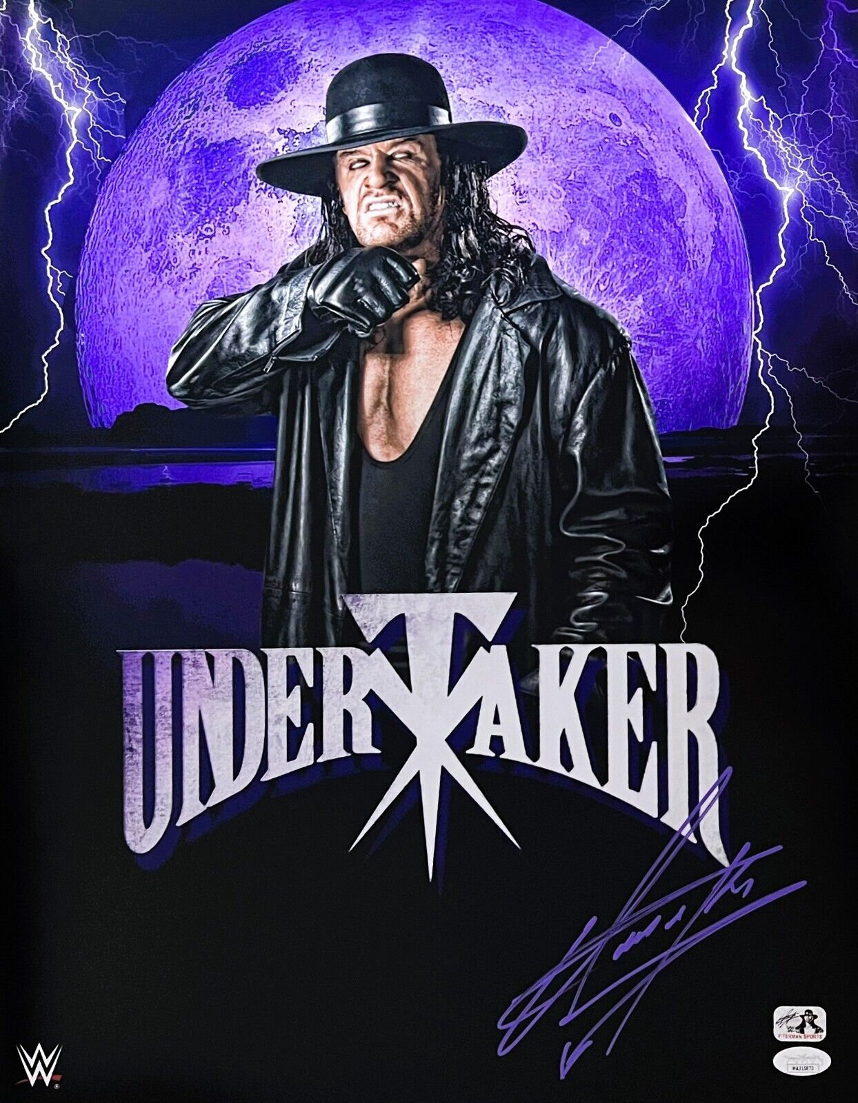 Undertaker Autographed Signed WWE Wrestling 16x20 Photo JSA COA - Etsy
