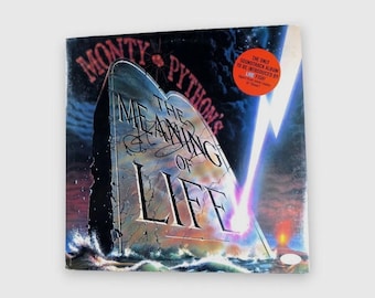 John Cleese Autographed Signed Monty Python Meaning of Life Album Cover JSA COA