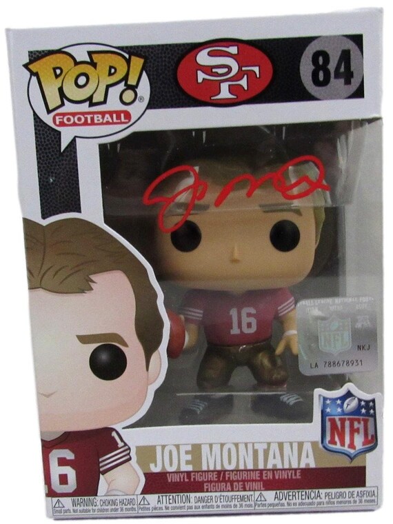 Funko POP! Football: San Fransisco 49ers Joe Montana 4.15-in Vinyl Figure