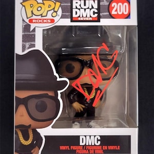 Darryl McDaniels Autographed Signed RUN DMC Funko Pop Figure Beckett COA
