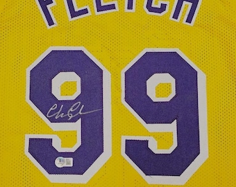 Chevy Chase Autographed Signed Fletch Lakers Jersey BECKETT COA