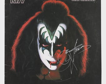 KISS サイン入りCD KISS ダイナスティ サイン入りビニールレコード（黒枠付き） - Etsy 日本