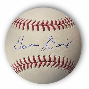 Geena Davis Autographed Signed A League of Their Own Baseball JSA COA