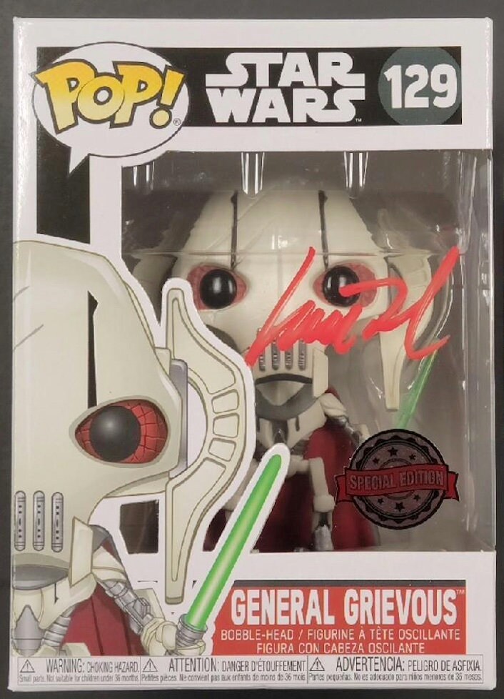 højttaler Flourish leksikon Matthew Wood Star Wars Autographed Signed General Grievous - Etsy