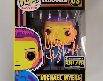 Nick Castle Signed Autographed Halloween Mike Myers Funko Pop Beckett COA