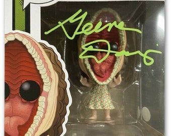 Geena Davis Autograf Podpisany Beetlejuice Barbara Maitland Funko Pop Figure JSA