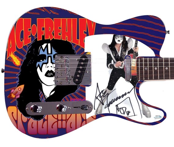 KISS キッス エース・フレーリー 直筆サイン入りフィギュア(生写真付き)