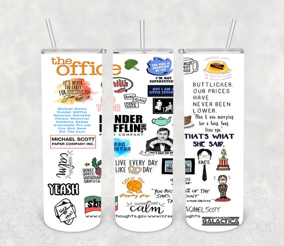 Dunder Mifflin-Sublimation Wrap - DIGITAL FILE