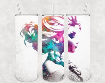 Elsa Neon- Sublimation wrap- Digital File