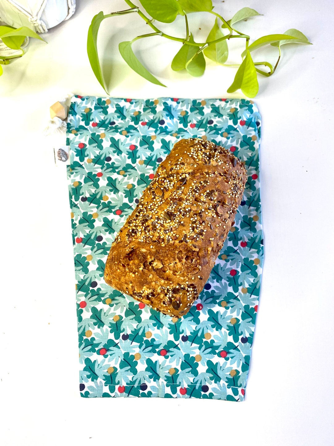 Fabric Bread Bag for Transporting and Storing Bread or Sliced Etsy