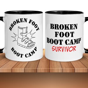 Broken Foot Mug (11 oz.) w/ Color Inside