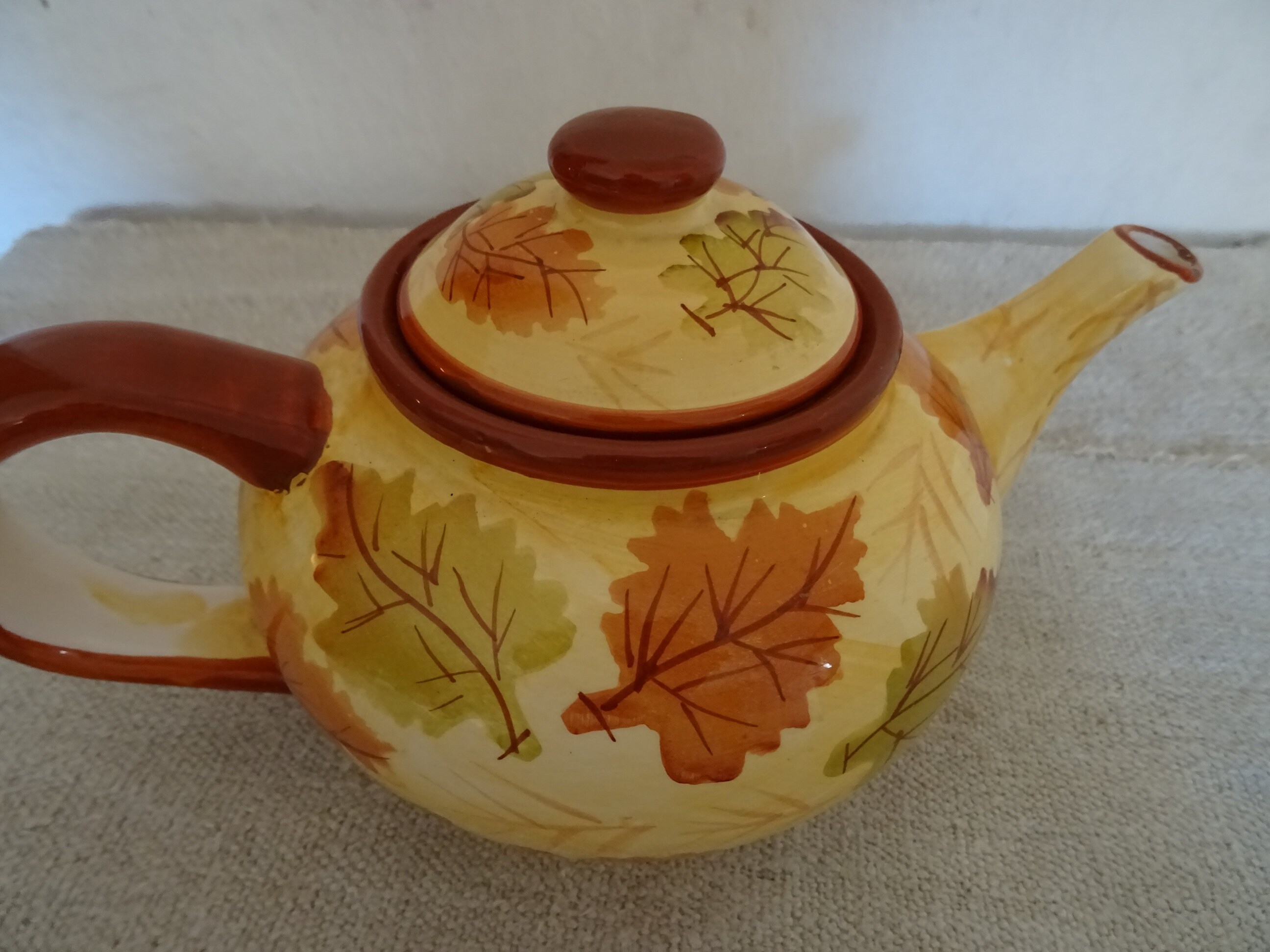 POTTERY NATURAL TEAPOT 5.91 Everyday Ceramic Teapot Stoneware Etsy