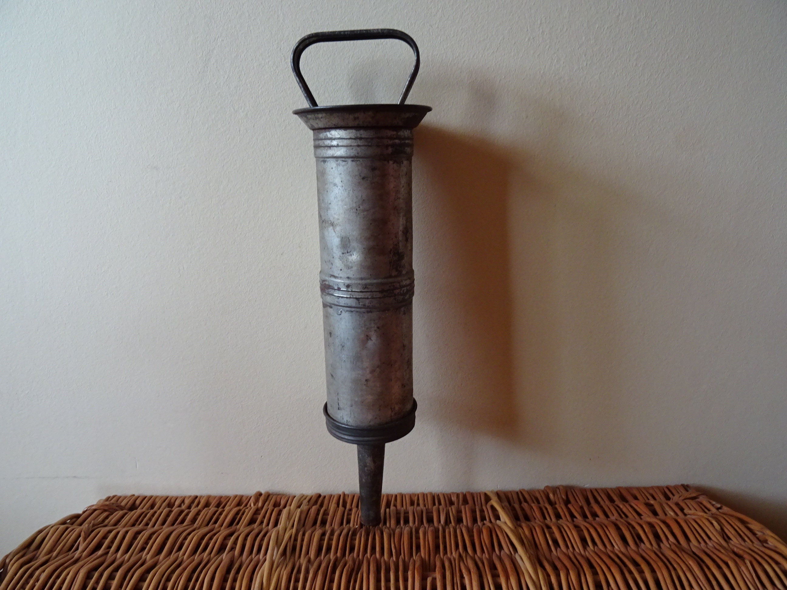 VINTAGE SAUSAGE STUFFER hungarian Sausage Maker Collectible Etsy