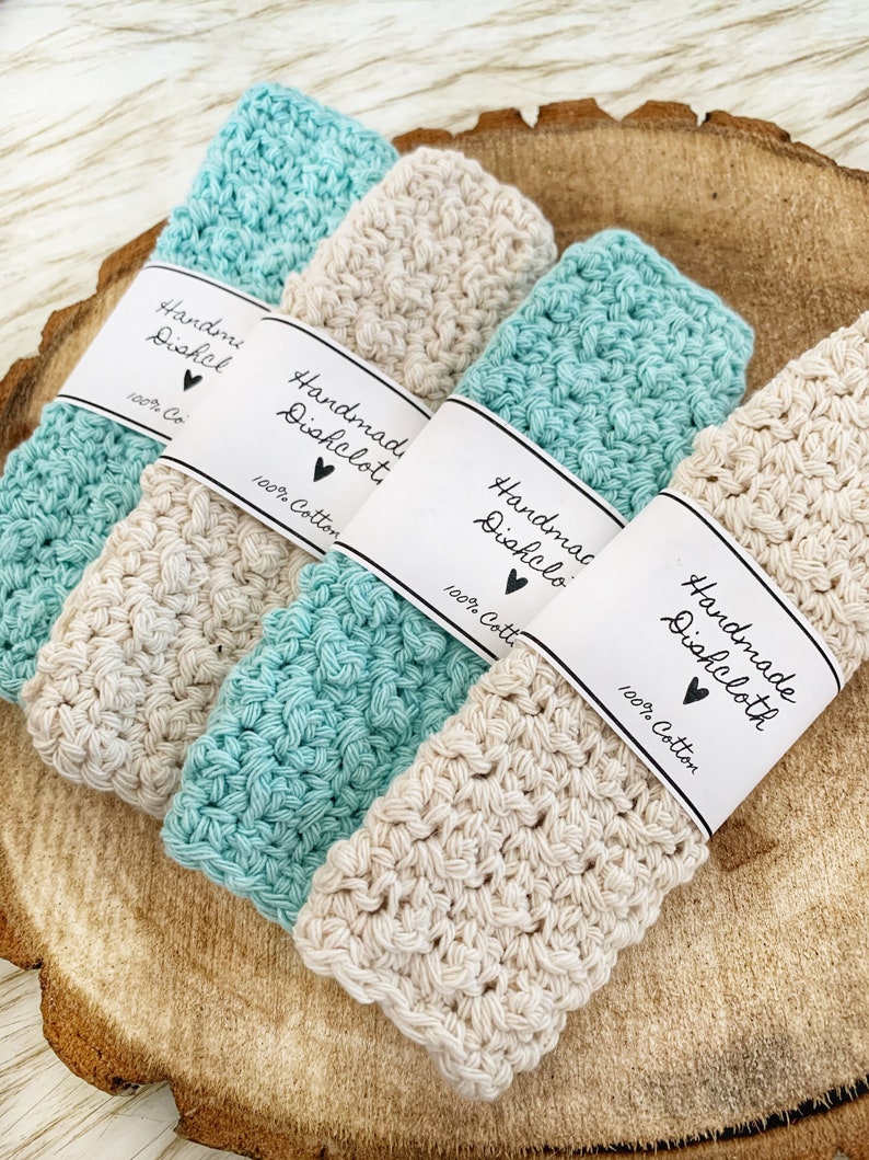 Printable Dishcloth Labels PDF Instant Download Etsy