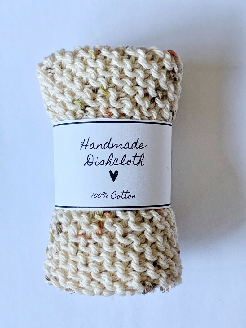 Printable Dishcloth Labels PDF Instant Download Etsy