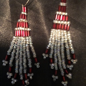 Handmade beaded earrings