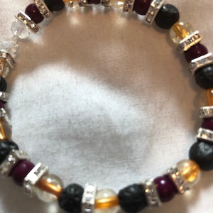 Handmade beaded bracelet