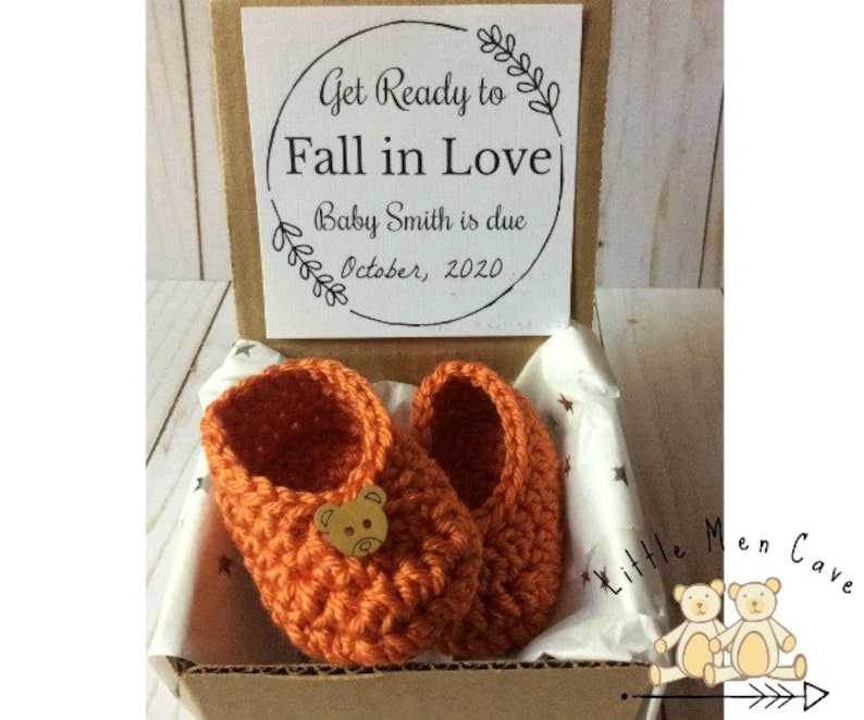 Fall Pregnancy Announcement October Baby Announcement Baby image 0
