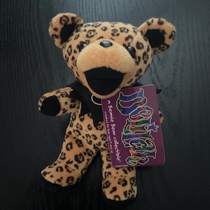 GRATEFUL DEAD &#39;Delilah&#39; Liquid Blue Beanie Bear NEW w/tags