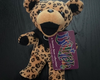GRATEFUL DEAD 'Delilah' Osito de peluche azul líquido NUEVO con etiquetas