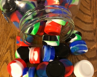 5- 3mm Silcone Containers NEW