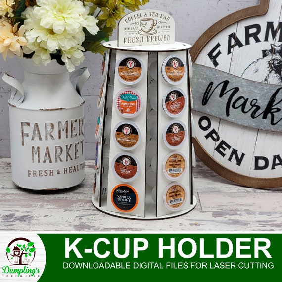 K-Cup Tower-Laser Ready File