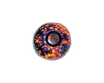 Yooperlite-kraal met sterlingzilver - 100% volledig handgemaakt