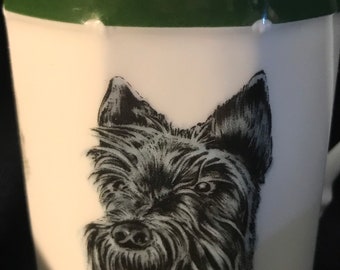 Scotty Cup By Hermes. Excellent Condition. Scottish Terrier Cup.