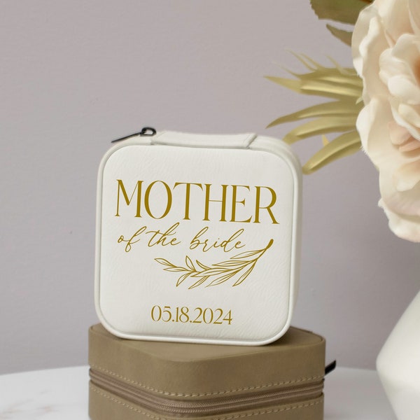 Mother of the Bride Jewelry Box | Wedding Gift for Mother of the Bride | Bride's Mom Gift | Personalized Mother of the Bride Presents