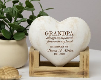 Grandpa Memorial Plaque | Personalized Grandpa Sympathy Gift | Grandpa Memorial Sign | Grandpa Bereavement Gift | Loss of Grandpa Gifts