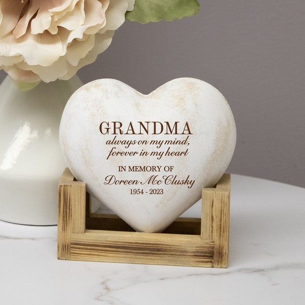 Grandma Memorial Plaque | Personalized Grandma Sympathy Gift | Grandma Memorial Sign | Grandma Bereavement Gift | Loss of Grandma Gifts