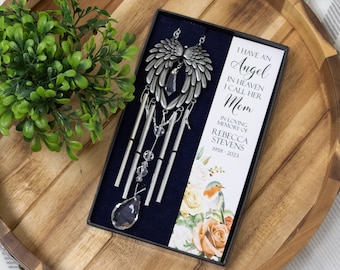 Mother Memorial Wind Chime | Mom Sympathy Gift for Loss of Mother | Mom Sympathy Gift Box | Loss of Mom Memorial Gift | Mother Remembrance