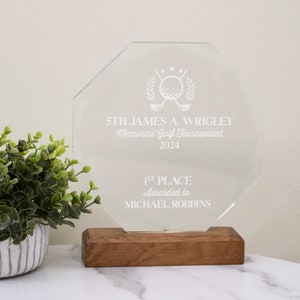 Golf Tournament Gift | Golf Banquet Award | Personalized Gift for Golf Event | Custom Trophy for Golf | Golf Scramble Award | Country Club