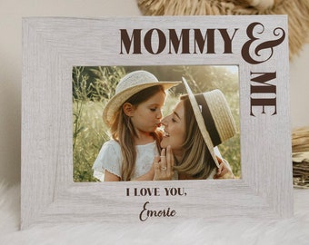 Mommy and Me Picture Frame | Mother's Day Gift from Child | Personalized Mother's Day Picture Frame | First Mother's Day Gift | New Mom Gift