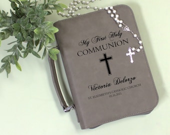 Personalized First Communion Bible Cover | Catholic First Holy Communion Gift | My First Communion Bible Cover Gift | Communion for Girl