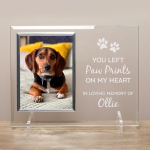 Pet Memorial Picture Frame | Personalized Dog Memorial Picture Frame | Pet Loss Gift | Dog Memorial Gift | Dog Remembrance Gift | Dog Loss