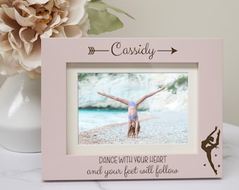 Personalized Dance Recital Picture Frame | Custom Dance Picture Frame | Frame for Dancer | Gift for Dance Lover | Recital Gift | Dance Decor