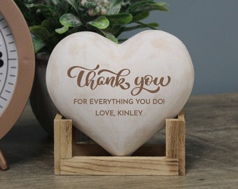 Thank You Gift | Personalized Thank you Gift for Her | Appreciation Gift | Teacher Thank You Gift | Friend Thank you | Thank You Desk Decor