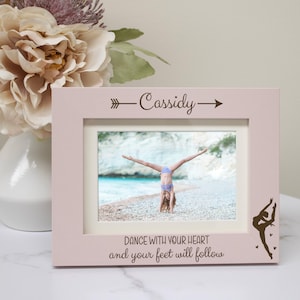 Personalized Dance Recital Picture Frame | Custom Dance Picture Frame | Frame for Dancer | Gift for Dance Lover | Recital Gift | Dance Decor