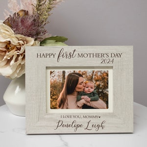 Personalized first Mother's Day Picture Frame