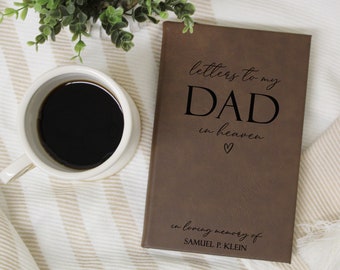 Loss of Father Grief Journal | Letters to Dad in Heaven | Dad Memorial Gift | Loss of Dad Gift | Loss of Father Gift | Dad Remembrance Gift