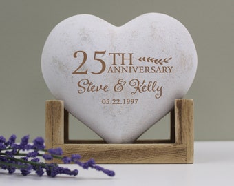Personalized Anniversary Keepsake Gift | 50th Anniversary Gifts | 25 Anniversary Gift | Anniversary Gift for Parents | Anniversary Gift Wife